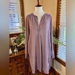 CP Shades x Free People Lavender Velvet Tunic Small